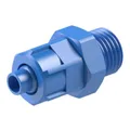 Riegler Gerade Einschraubverschraubung G 1/4 a., für Schlauch 8/6 mm, POM