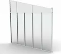 Palram - Canopia Seitenwand für Terrassendach mit 4 m Tiefe Weiß 330x305 cm