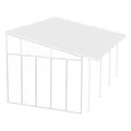 Palram Terrasse Seitenwand 6,7x319cm Weiss (69204786)