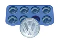 BRISA VW Collection - VW Logo Eiswürfelform, Backform, Eiswürfelbereiter aus Silikon