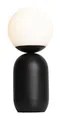 Nordlux NOTTI Tischlampe schwarz E14 mit Kabelschalter 15x15x34,5cm