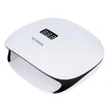 NÉONAIL UV Lampe für Gelnägel - Nail Lamp 36W/48 LCD Display - Nägel selber machen - Nagellack UV LED Nagellampe - Timer 10/30/60/99s /Low heat mode/Double power