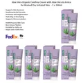 Aloe Vera Organic Beinwell Creme mit Arnika Pflege für Gereizte Haut 5x100ml