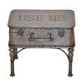 Couchtisch - Beistelltisch Metalltisch Tisch Wohnzimmertisch Koffer "USE ME"    
