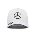 MERCEDES AMG PETRONAS F1 2024 Lewis Hamilton Trucker Kappe - Weiß - Einheitsgröße