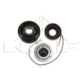 1x Magnetkupplung, Klimakompressor NRF 380038 passend für AUDI FIAT PORSCHE