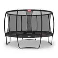 BERG Trampolin Champion Regular 430 Grey Levels mit AirFlow Pro inkl. Sicherheitsnetz Deluxe