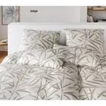 Elegante Bettwäsche Sweet Grass - 155x220 cm + 40x80 cm	beige