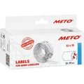 METO Preis-Etiketten 30007361 Permanent Etiketten-Breite: 32 mm Etiketten-Höhe: 19 mm Rot 1 St. (30007361)