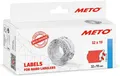 METO Etiketten für Preisauszeichner 32 x 19 mm rot 5 Rollen à 1.000 Etiketten