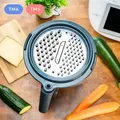 mixcover Reibe für Gemüse, Obst und Käse Gemüsereibe für den Thermomix TM6 und TM5