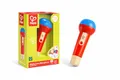 Hape Echomikrofon - Batterieloses Stimmverstärker-Mikrofon, Lernspielzeug zum Singen und Rollenspielen, fördert Hörentwicklung, ab 12 Monaten