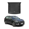 OMAC Gummi Kofferraumwanne für Seat Tarraco 2018-2024 Klappbare 3.Reihe Schwarz