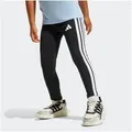 adidas Sportswear Leggings ESSENTIALS KIDS sportlicher Stil mit 3-Streifen, für Kinder, mit Gummizug schwarz 122
