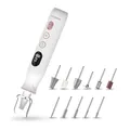 medisana MP 940 elektrisches Maniküre & Pediküre-Set mit 10 Aufsätzen