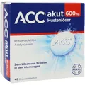 ACC akut 600 Brausetabletten 40 St. PZN 00520917