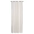Gözze CAPRINO Ösenschal Vorhang Gardine Polyester Creme Blickdicht 140 x 245 cm