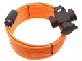 maxgo® SCHUKO PUR Verlängerung 3-Fach Kupplung 3G2,5 3x2,5 H07BQ-F IP44 5m Elektro-Kabel, (500 cm), 3x2.5mm²