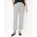 Brax Damen Culotte Style MAINE S GREY MELANGE, hellgrau, Gr. 40K