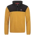 Höhenhorn Skyja Herren Fleece Pullover Senfgelb/Schwarz Gr. S