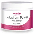 Woscha Colostrum Pulver – 125 g - Dose (332 EUR/kg)