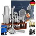 EMPATION Cocktail Set [TESTSIEGER] 825ml Boston Cocktail Shaker aus Edelstahl,