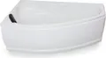 Basera Eck-Badewanne Formentera Links 160 x 90 cm mit LED-Ambiente und Kopfstütze