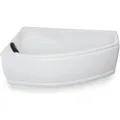 Basera® Eck-Badewanne Formentera Links 160 x 90 cm