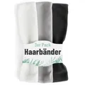 greate 6er Set Haarband Damen & Herren - Stirnband Damen Sport - Elastisches Haarband Sommer - Stirnband Jersey rutschfest für Yoga, Fahrrad Fahren, Fußball, Laufen, Joggen - Headband