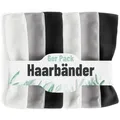 greate 6er Pack Haarbänder - Stirnbänder Schweißbänder Schweißband Haarband
