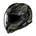 HJC RPHA 91 Blat MC7 Integralhelm (Dunkelgrün/Schwarz) Gr: M (57)