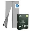 Magnet Fliegengitter 110x220 cm  hochwertige Fliegengitter Magnet Balkontür,...