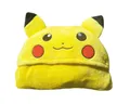 POKÉMON Poncho Kapuzendecke Kinder 120x150 cm Coral Kuscheldecke weich mit Kapuze (1-St)