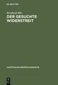 Bernhard Milz Der gesuchte Widerstreit (Gebundene Ausgabe) (US IMPORT)