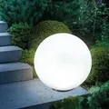 esotec Solarkugel für den Garten multicolor 7 Farben 6500K wetterfest 102612 - Weiß