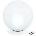 Esotec Solar-Leuchtkugel für den Garten, 50cm, 7 Farben, multicolor, Akku, 6500K, Solarleuchte winterfest outdoor, 102612
