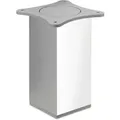 SOTECH Möbelfuß QUEBEC II 65 x 65 mm Höhe 150 mm Chrom Poliert