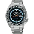 Seiko Automatik Armbanduhr für Herren in der Farbe Silber mit Armband aus Edelstahl, Wasserdichtigkeit: 10 bar, Gehäusedurchmesser: 42,5 mm, SRPK67K1