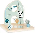 EICHHORN Motorikschleife Lernspielzeug Holz Würfel Motorik Spielzeug Baby✅