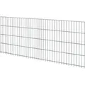 Doppelstabmattenzaun Metall 83 cm x 201 cm Verzinkt