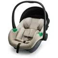 Kinderkraft MINK PRO 2 i-Size Babyschale, Autositz 40–87 cm, R129, SPS+, ISOFIX, H-GUARD+, EASY GROW, kompatibel mit MINK FX 2, Beige - Beige
