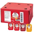 SCHWARTAU Extra Mix Erdbeere, Aprikose, Sauerkirsche Konfitüre, 100 St.