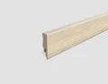 EGGER Sockelleiste L558, L: 240 cm, H: 5.8 cm, 2,40m, passend zu Fußboden Almington Eiche beige