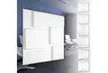 Hexim Wanddekoobjekt HD098 (PVC Kunststoff - weiße Wandverkleidung mit 3D Optik - Cube Motive (0.25 qm 1 Platte) Hintergrund Schlafzimmer)