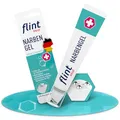 flint Med Narbengel – Narbensalbe mit integriertem Narbenroller, macht Narben geschmeidiger und glatter, für frische und alte Narben, vegan, transparent und hautpflegend, 17 ml
