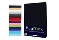 Buymax Spannbettlaken Wasserbett Spannbettlaken für Boxspringbetten Matratzen bis 35 cm Höhe, Jersey, Gummizug: Rundumgummi, (1 Stück), Spannbetttuch 97% Baumwolle, 3% Elasthan, atmungsaktiv, 40 cm Steghöhe