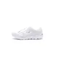 Skechers Damen Summits Suited Turnschuhe, White Leather/Mesh/Duraleather/Silver Trim, 40 EU