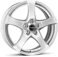 Borbet F brilliant silver 6.5x16 ET37.5 - LK4/108 ML72.5 Alufelge silber