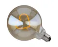 GILDE LED-Leuchtmittel LED Leuchtmittel mit Herzmotiv aus Glas E27 Fassung orange 17cm, 1 St.