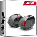 SEITENKOFFER MONOKEY SIDE SCHWARZ 70 LT GIVI YAMAHA TRACER 9 / GT / GT+ 2022 22
